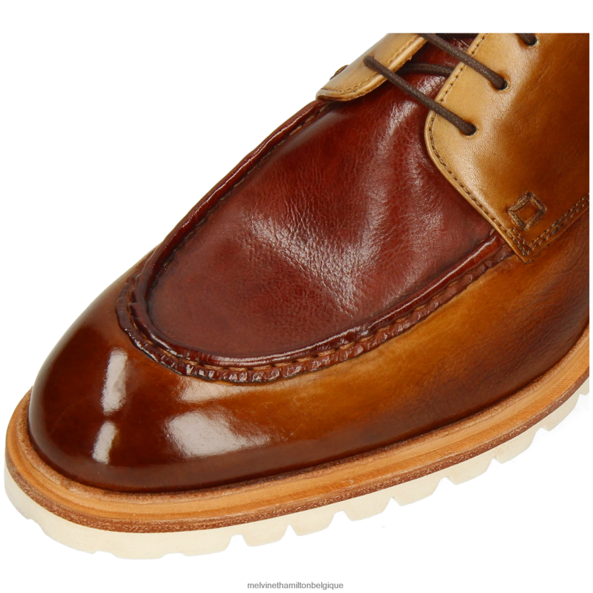 Melvin & Hamilton Hommes Georges 2 R44228394 chaussures derby brun