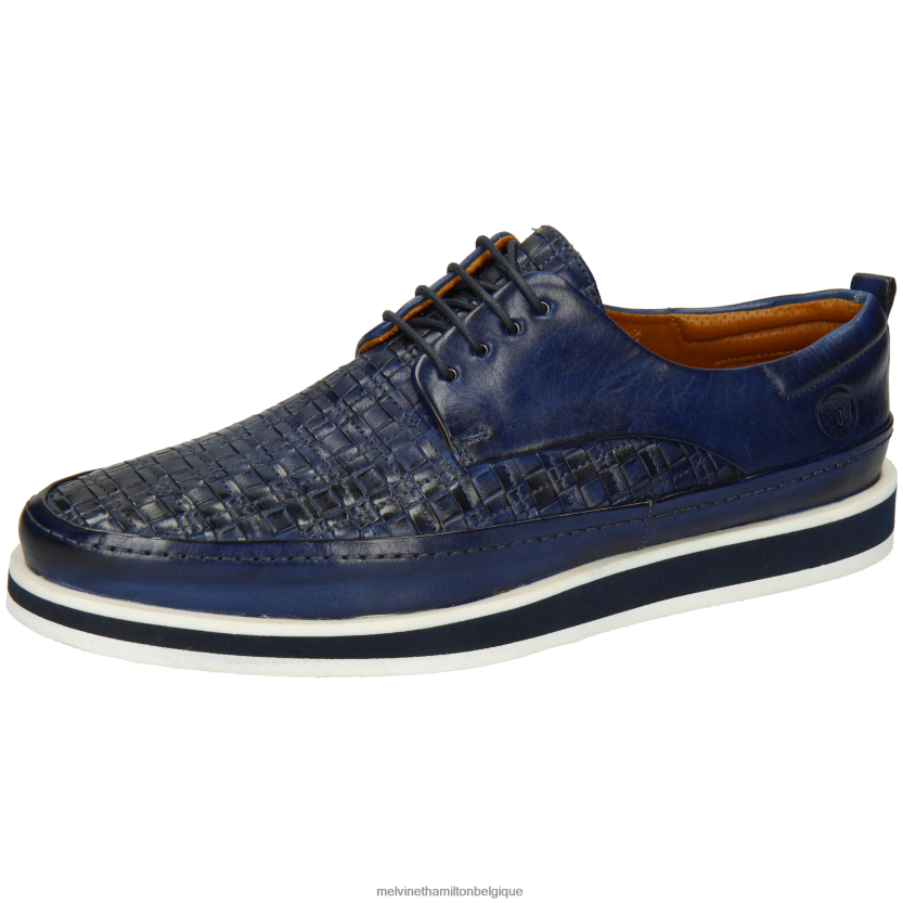 Melvin & Hamilton Hommes Harry 1 R44228524 chaussures derby bleu