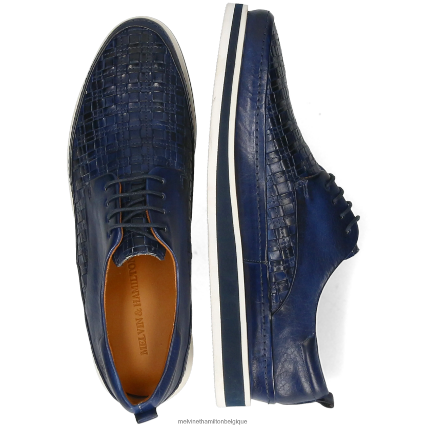 Melvin & Hamilton Hommes Harry 1 R44228524 chaussures derby bleu