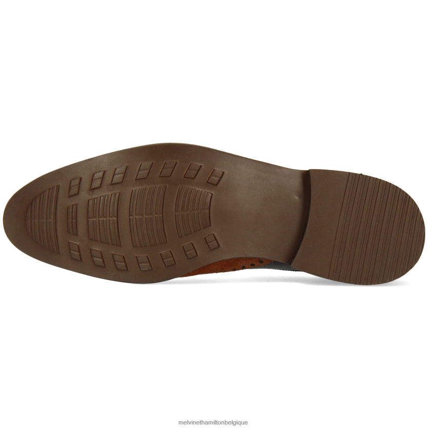Melvin & Hamilton Hommes Henri 7 R44228441 chaussures derby brun