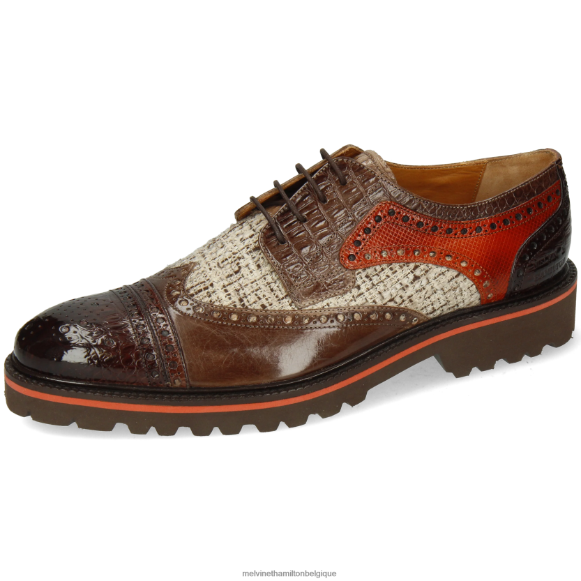 Melvin & Hamilton Hommes Henri 7 R44228536 chaussures derby multi