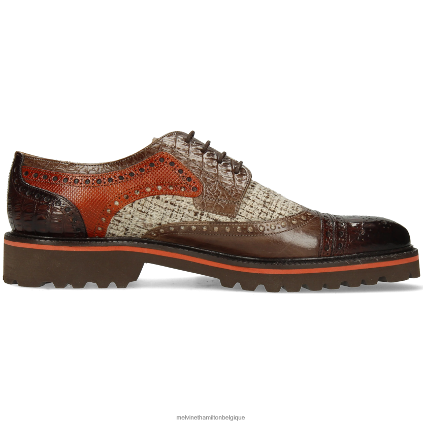 Melvin & Hamilton Hommes Henri 7 R44228536 chaussures derby multi