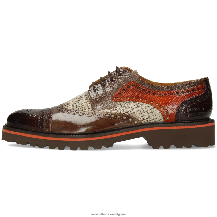 Melvin & Hamilton Hommes Henri 7 R44228536 chaussures derby multi