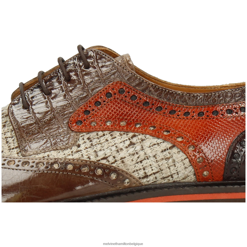 Melvin & Hamilton Hommes Henri 7 R44228536 chaussures derby multi