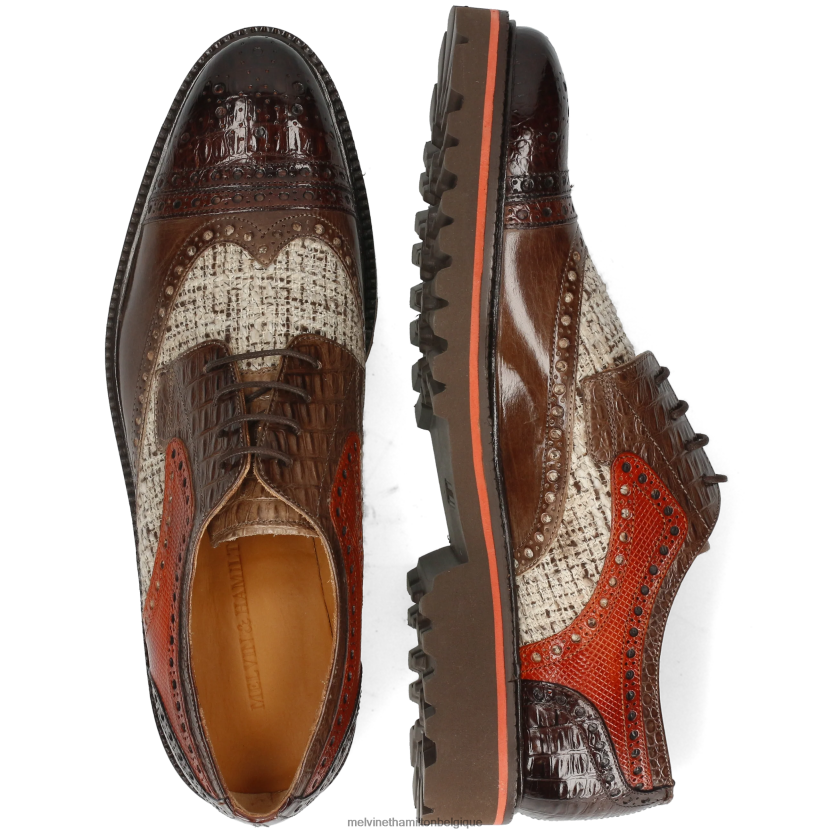 Melvin & Hamilton Hommes Henri 7 R44228536 chaussures derby multi