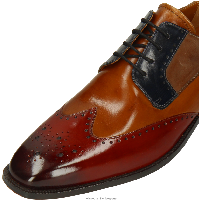 Melvin & Hamilton Hommes Jeff 14 R44228356 chaussures derby multi