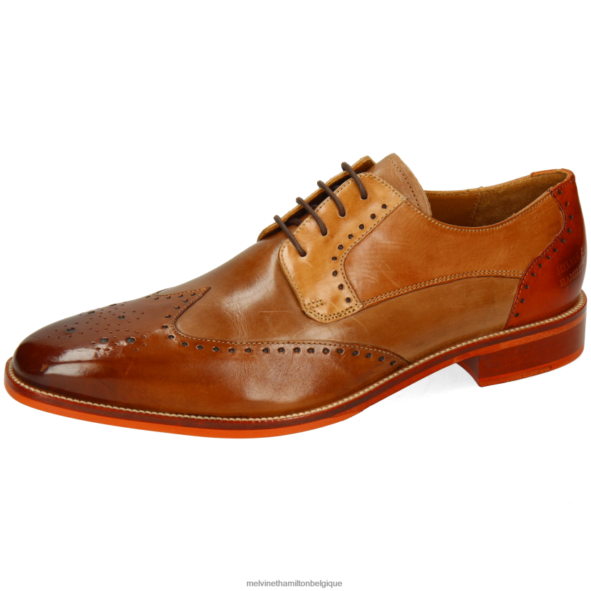 Melvin & Hamilton Hommes Jeff 14 R44228409 chaussures derby brun