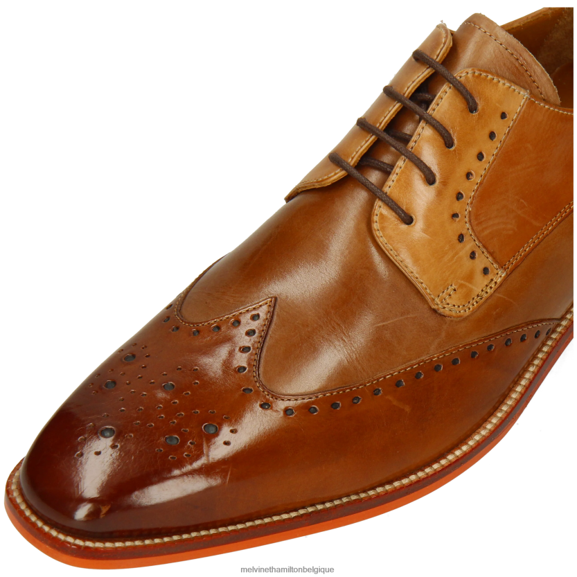 Melvin & Hamilton Hommes Jeff 14 R44228409 chaussures derby brun