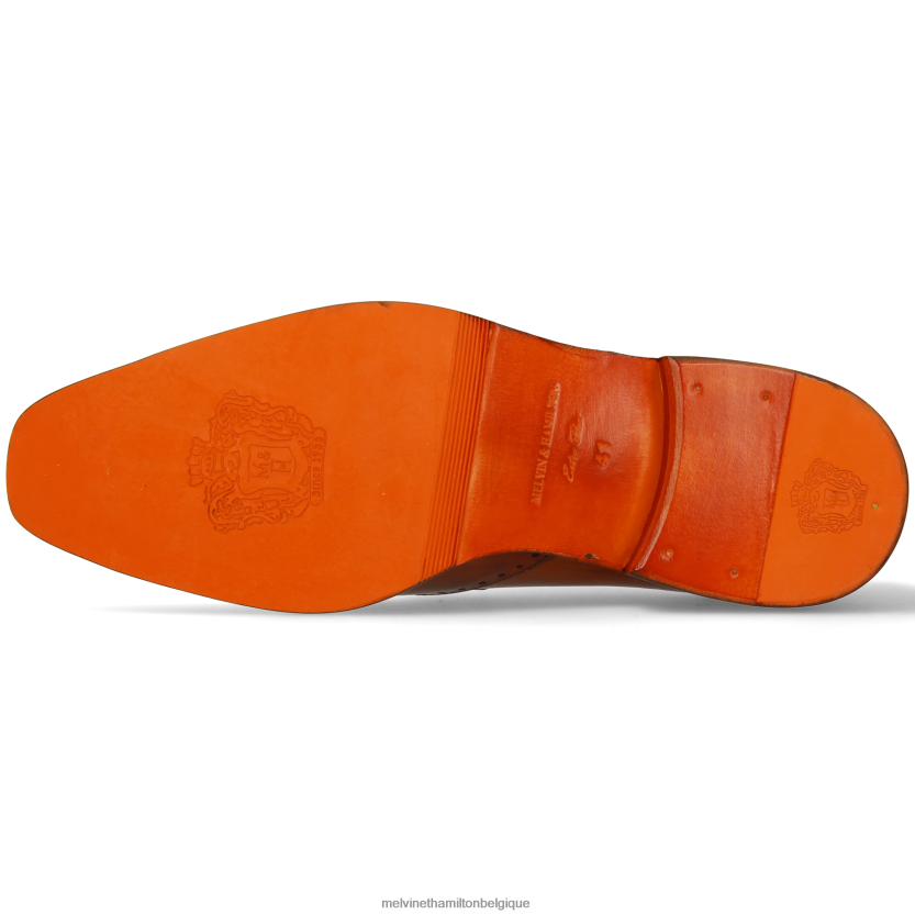 Melvin & Hamilton Hommes Jeff 14 R44228449 chaussures derby brun
