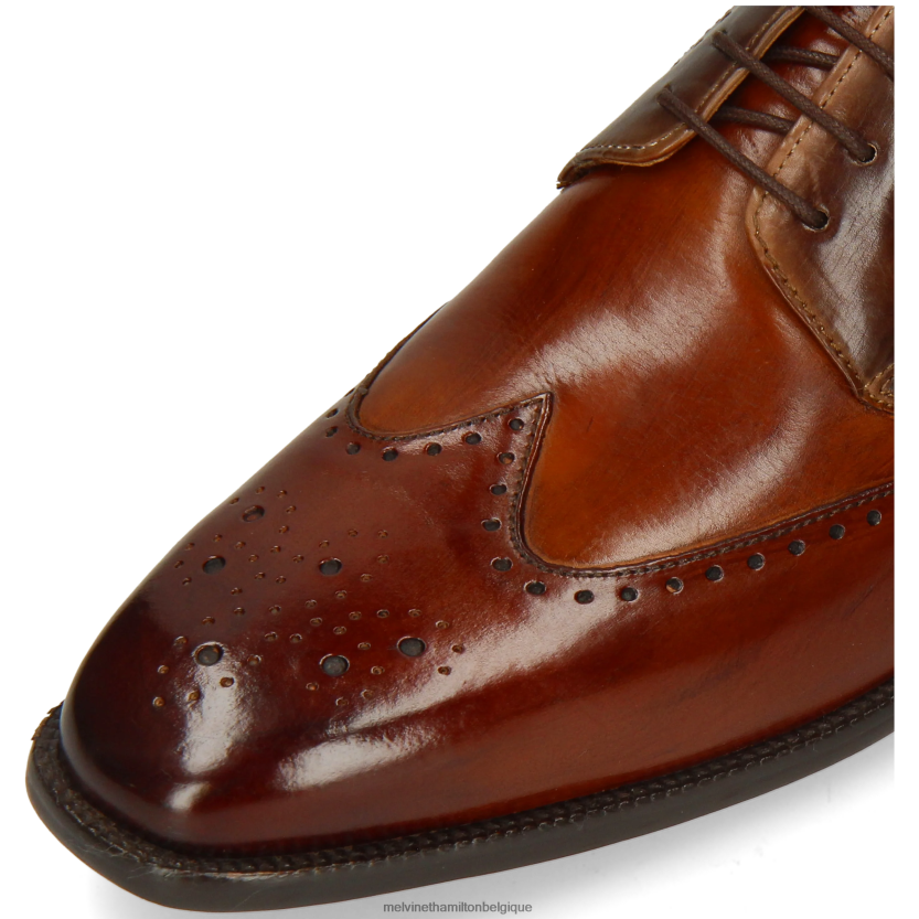 Melvin & Hamilton Hommes Jeff 14 R44228449 chaussures derby brun