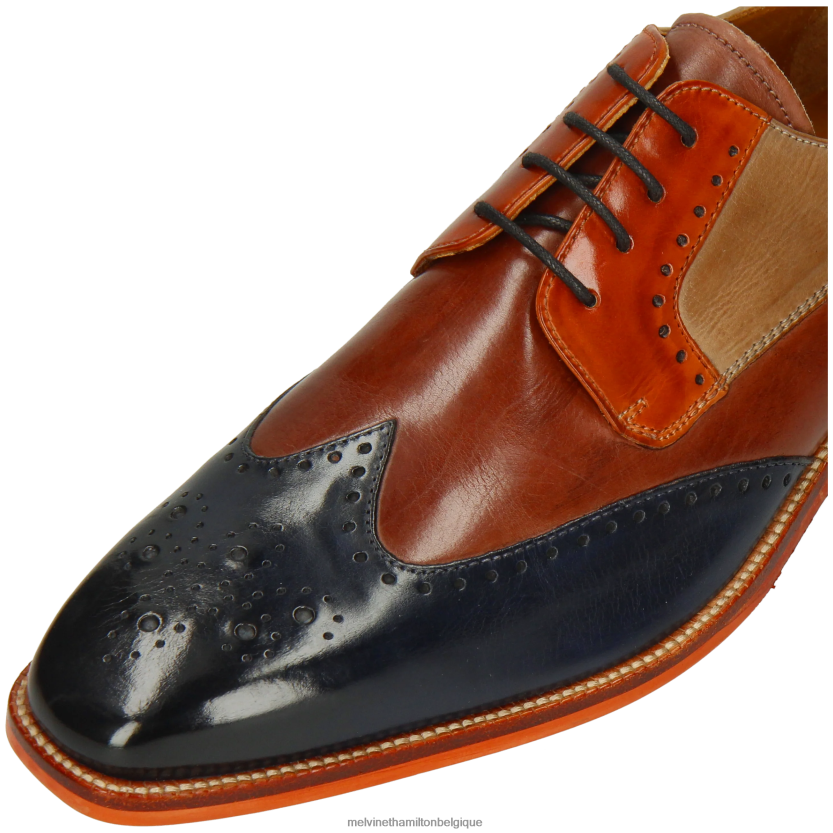Melvin & Hamilton Hommes Jeff 14 R44228469 chaussures derby multi