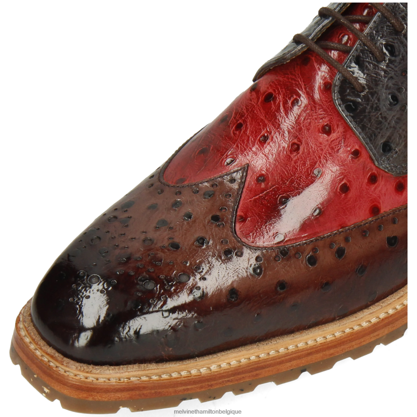 Melvin & Hamilton Hommes Jeff 14 R44228473 chaussures derby multi