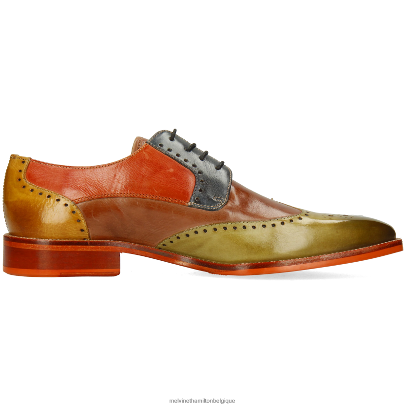 Melvin & Hamilton Hommes Jeff 14 R44228493 chaussures derby multi