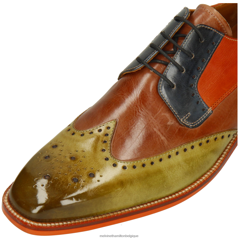 Melvin & Hamilton Hommes Jeff 14 R44228493 chaussures derby multi