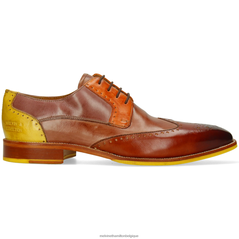 Melvin & Hamilton Hommes Jeff 14 R44228526 chaussures derby multi
