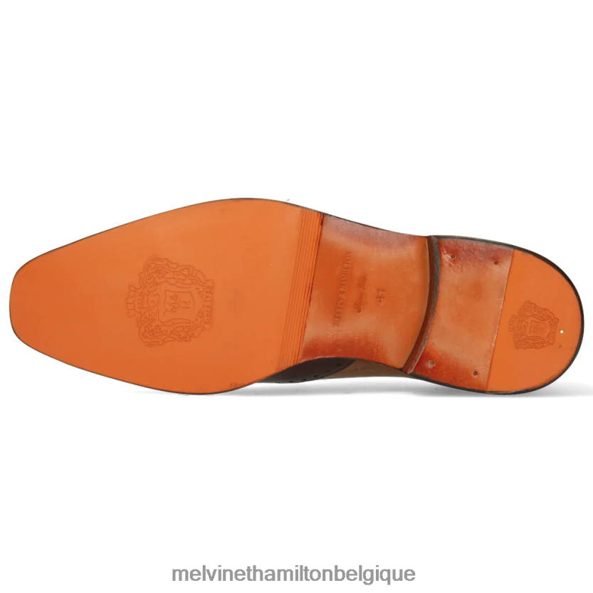 Melvin & Hamilton Hommes Jeff 14 R44228528 chaussures derby brun