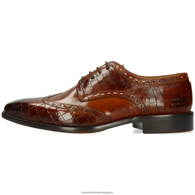 Melvin & Hamilton Hommes Jeff 1 R44228439 chaussures derby brun