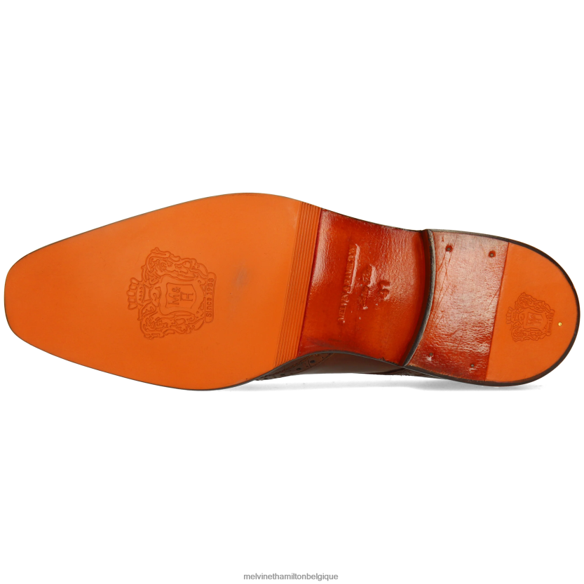 Melvin & Hamilton Hommes Jeff 1 R44228439 chaussures derby brun