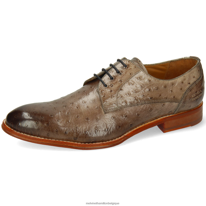 Melvin & Hamilton Hommes Kane 2 R44228401 chaussures derby brun