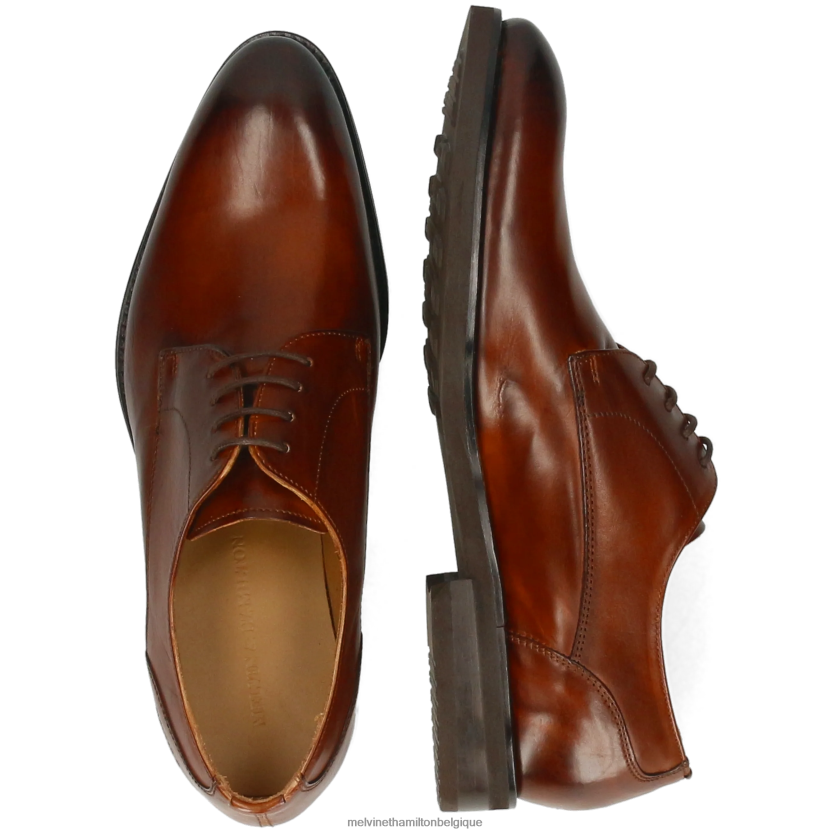 Melvin & Hamilton Hommes Kane 2 R44228418 chaussures derby brun