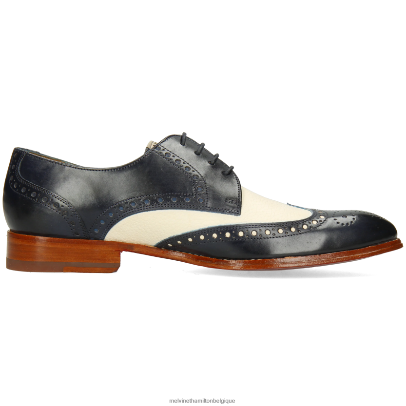 Melvin & Hamilton Hommes Kane 5 R44228440 chaussures derby bleu