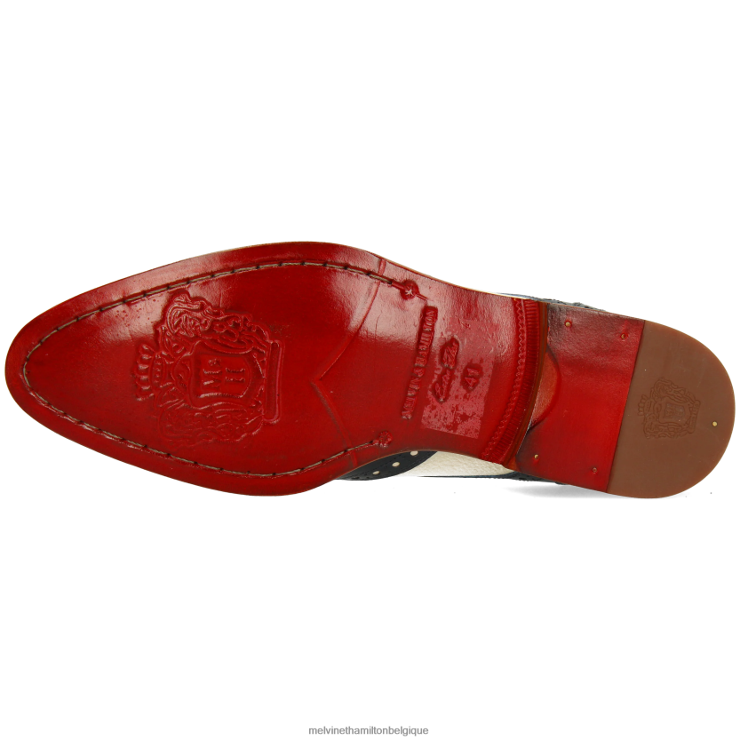 Melvin & Hamilton Hommes Kane 5 R44228440 chaussures derby bleu