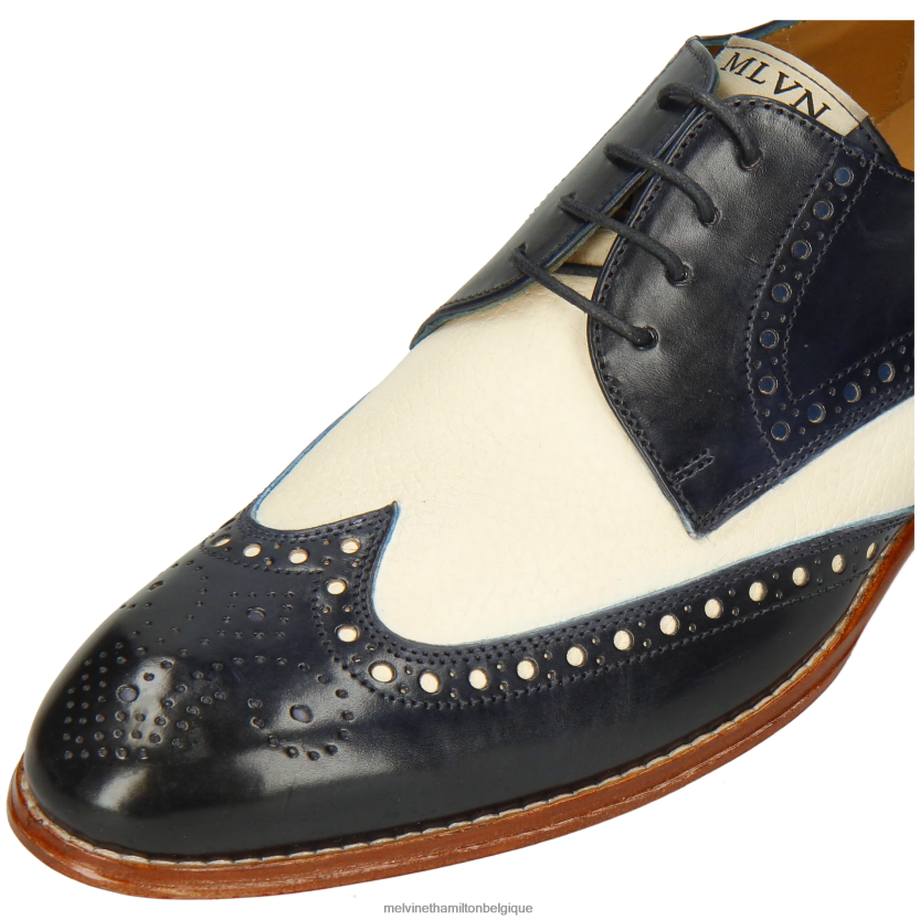 Melvin & Hamilton Hommes Kane 5 R44228440 chaussures derby bleu