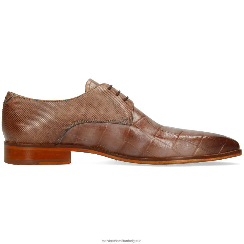 Melvin & Hamilton Hommes Louis 13 R44228489 chaussures derby taupe