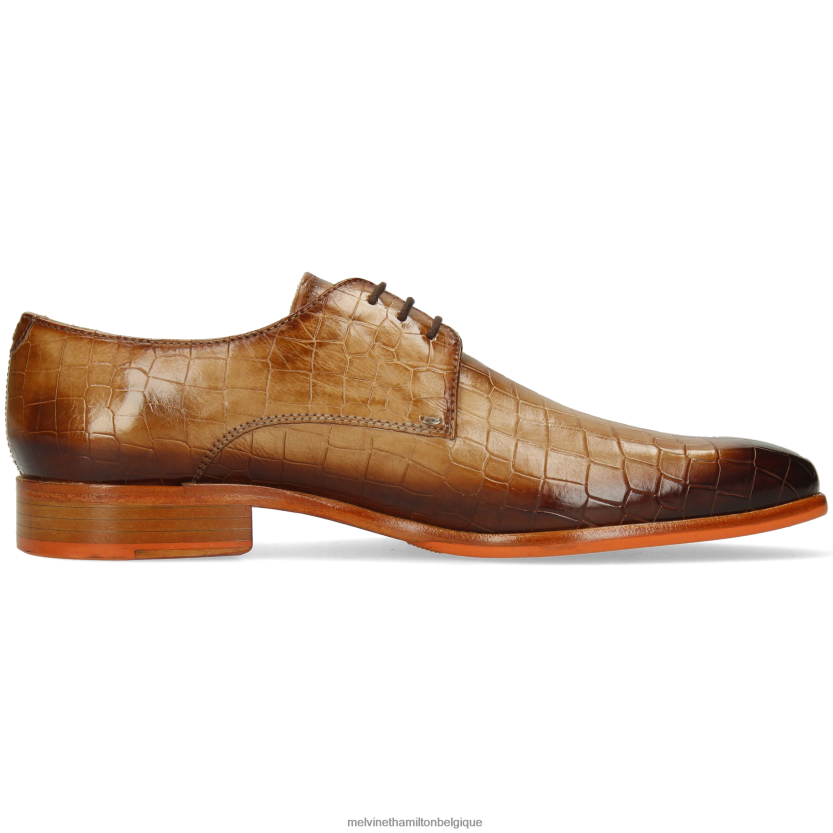 Melvin & Hamilton Hommes Louis 13 R44228522 chaussures derby brun clair