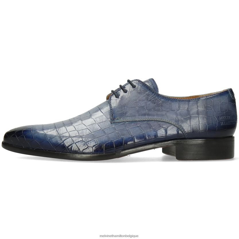 Melvin & Hamilton Hommes Louis 13 R44228527 chaussures derby bleu