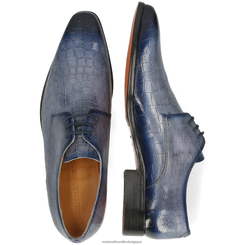 Melvin & Hamilton Hommes Louis 13 R44228527 chaussures derby bleu