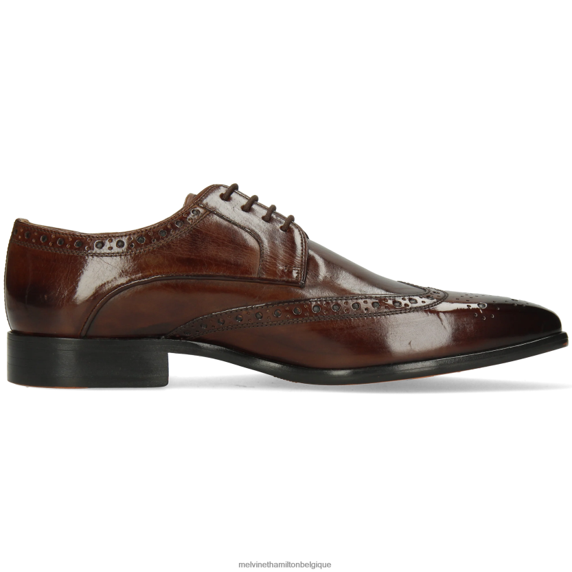 Melvin & Hamilton Hommes Louis 3 R44228434 chaussures derby brun
