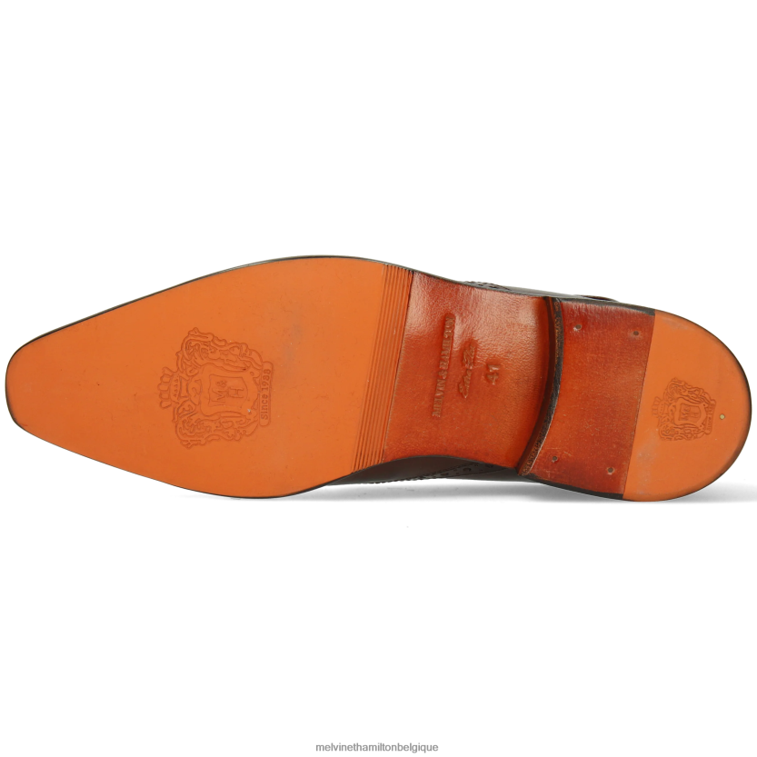 Melvin & Hamilton Hommes Louis 3 R44228434 chaussures derby brun