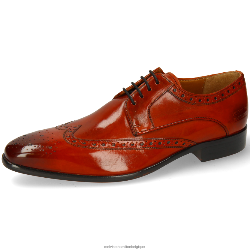 Melvin & Hamilton Hommes Louis 3 R44228457 chaussures derby orange