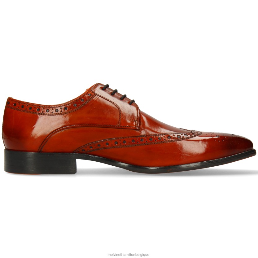 Melvin & Hamilton Hommes Louis 3 R44228457 chaussures derby orange