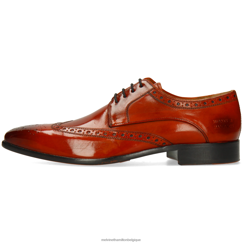 Melvin & Hamilton Hommes Louis 3 R44228457 chaussures derby orange