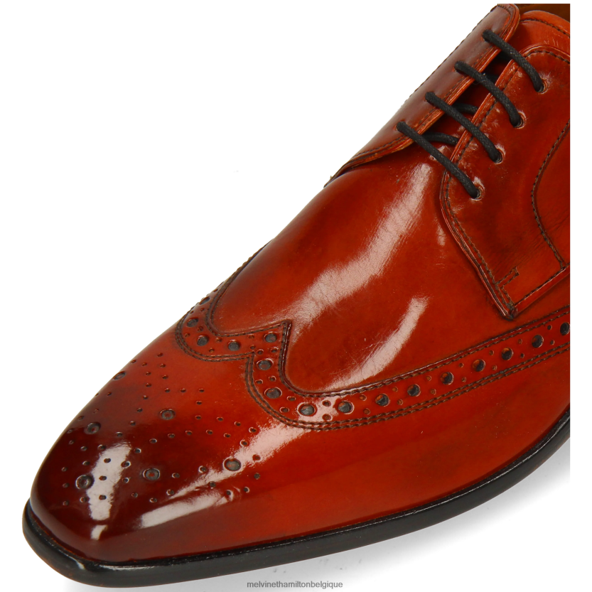 Melvin & Hamilton Hommes Louis 3 R44228457 chaussures derby orange