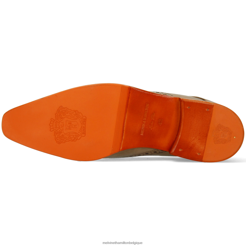 Melvin & Hamilton Hommes Louis 3 R44228466 chaussures derby brun clair