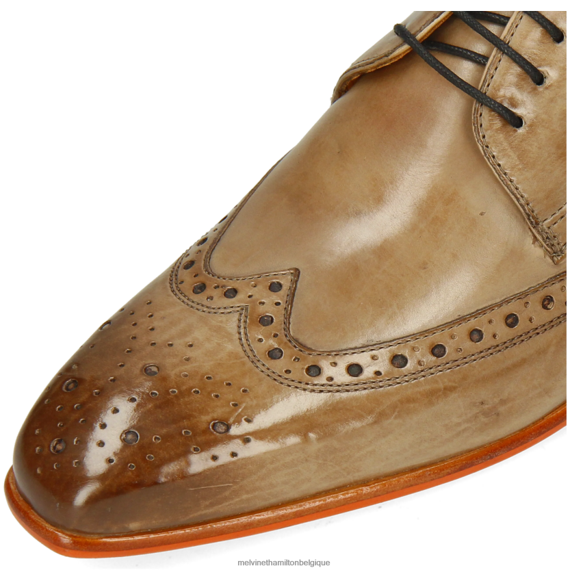 Melvin & Hamilton Hommes Louis 3 R44228466 chaussures derby brun clair