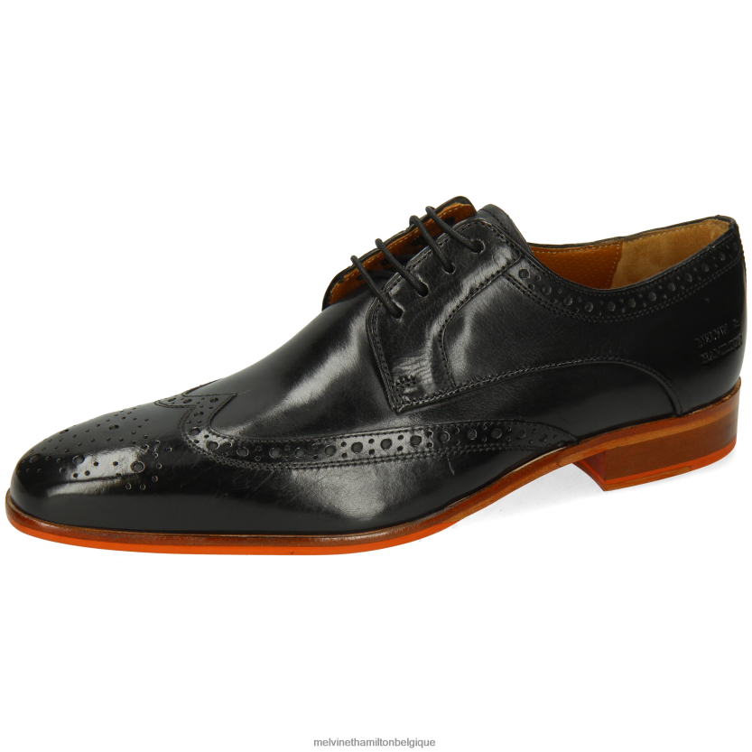 Melvin & Hamilton Hommes Louis 3 R44228471 chaussures derby noir