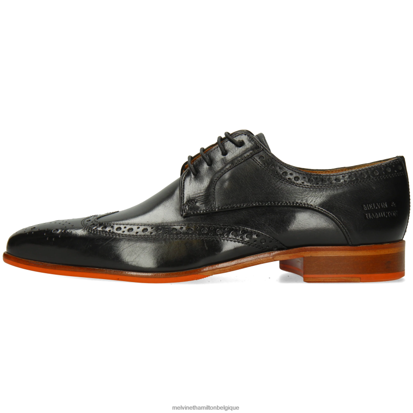 Melvin & Hamilton Hommes Louis 3 R44228471 chaussures derby noir