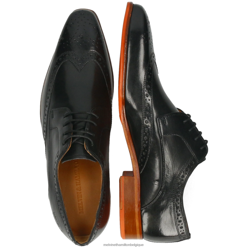 Melvin & Hamilton Hommes Louis 3 R44228471 chaussures derby noir
