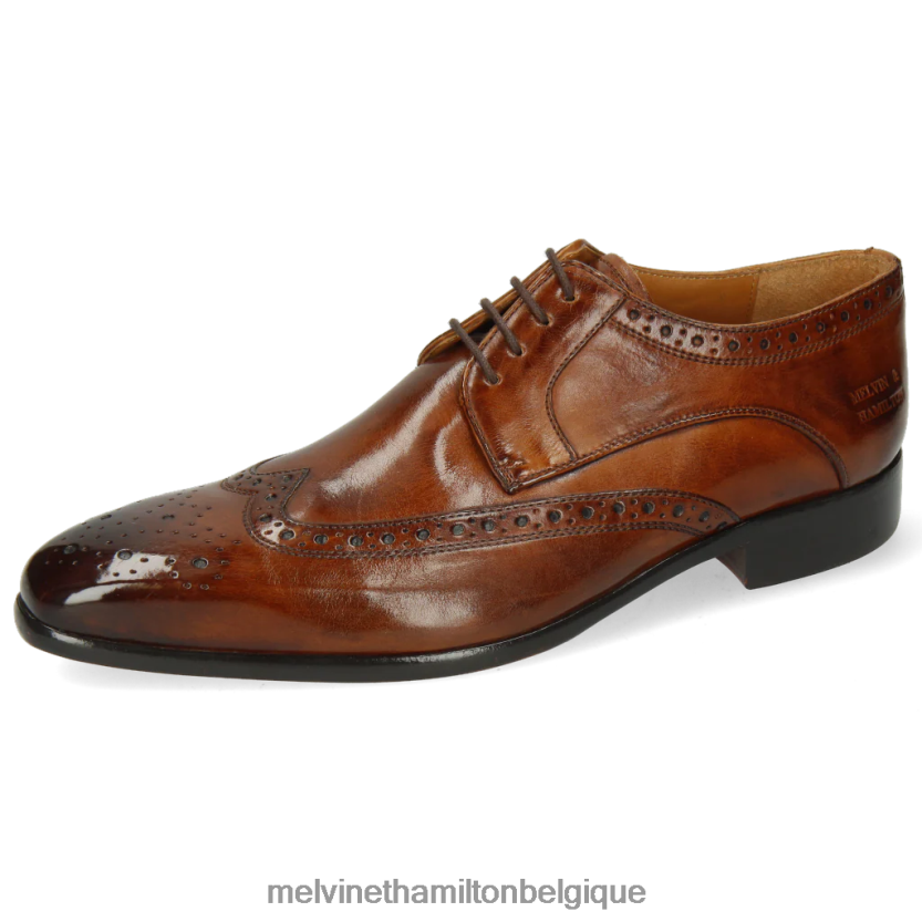 Melvin & Hamilton Hommes Louis 3 R44228548 chaussures derby brun