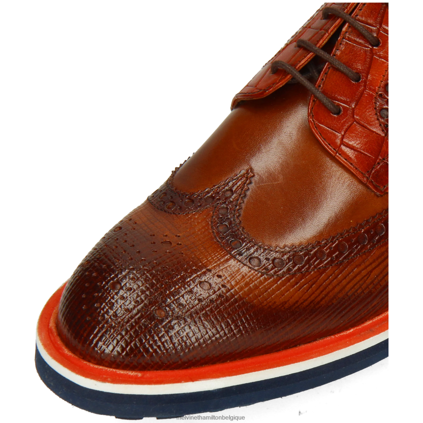 Melvin & Hamilton Hommes Matthieu 33 R44228496 chaussures derby brun