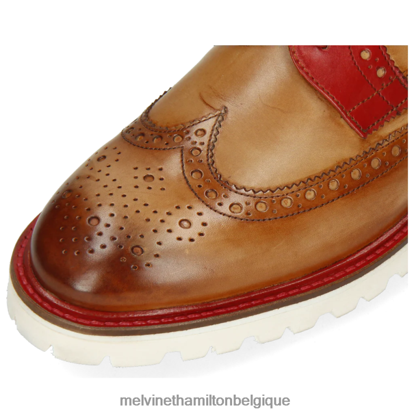Melvin & Hamilton Hommes Matthieu 33 R44228538 chaussures derby brun clair