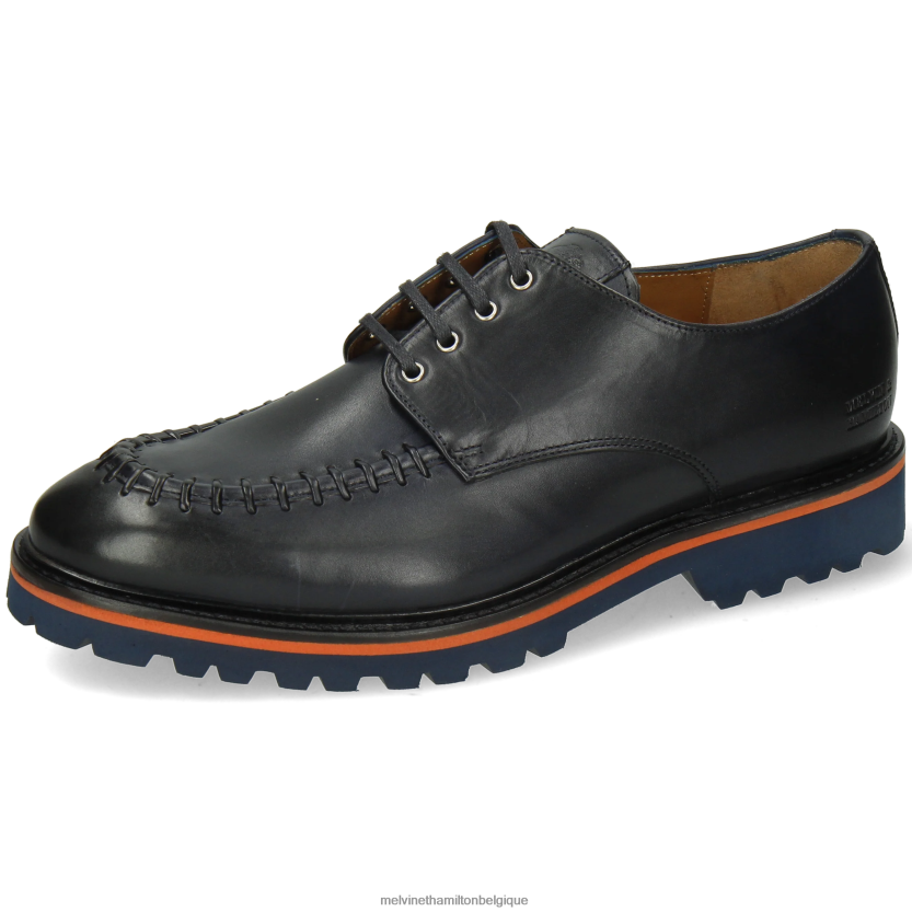 Melvin & Hamilton Hommes Matthieu 42 R44228533 chaussures derby bleu