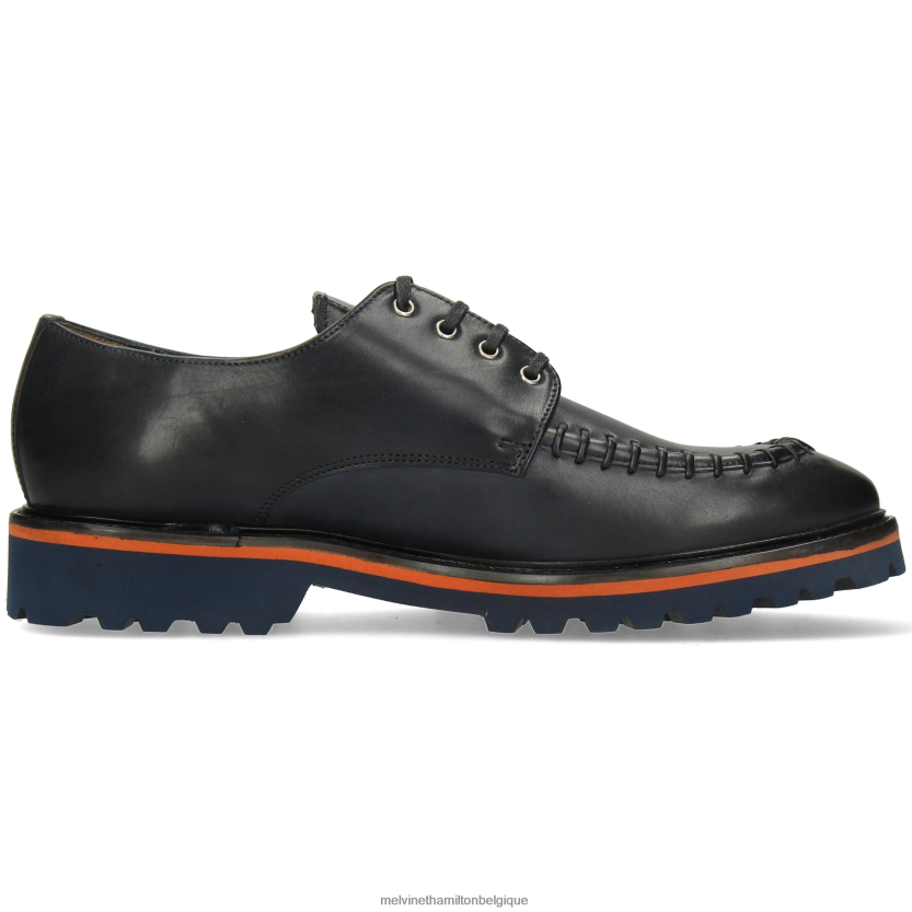 Melvin & Hamilton Hommes Matthieu 42 R44228533 chaussures derby bleu