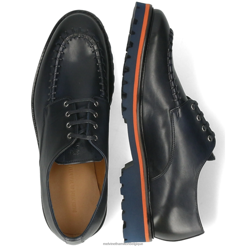 Melvin & Hamilton Hommes Matthieu 42 R44228533 chaussures derby bleu