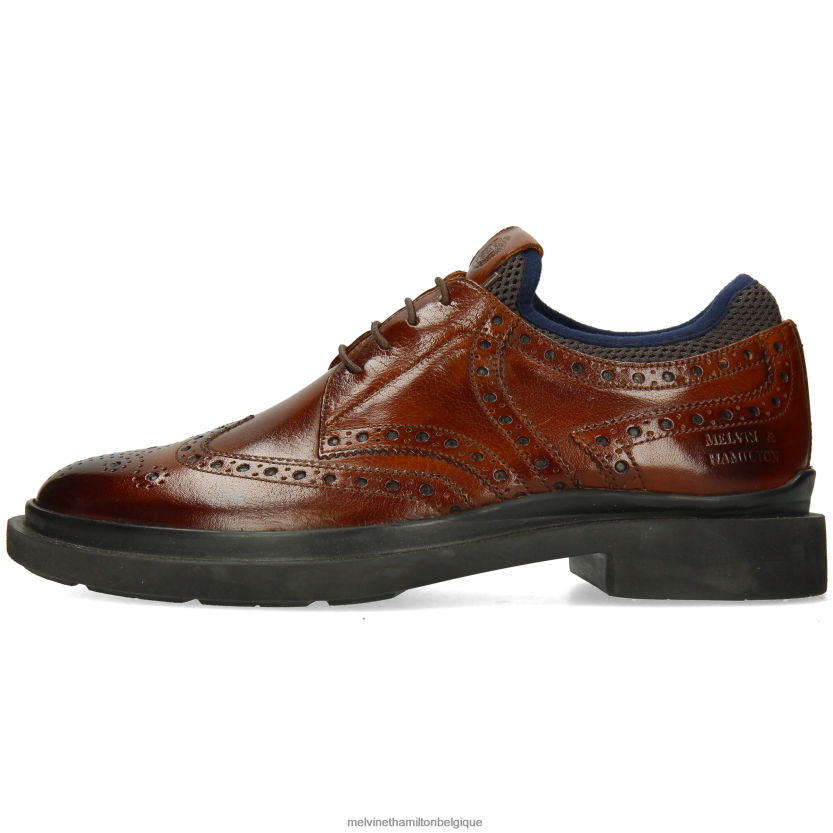 Melvin & Hamilton Hommes Ron 2 R44228438 chaussures derby brun