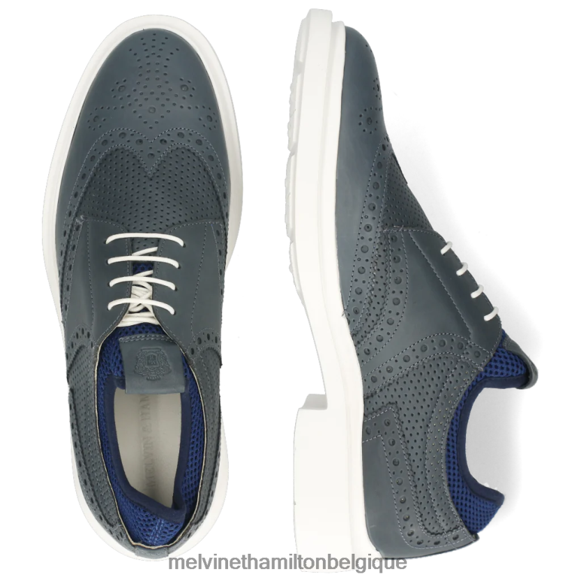 Melvin & Hamilton Hommes Ron 2 R44228521 chaussures derby bleu